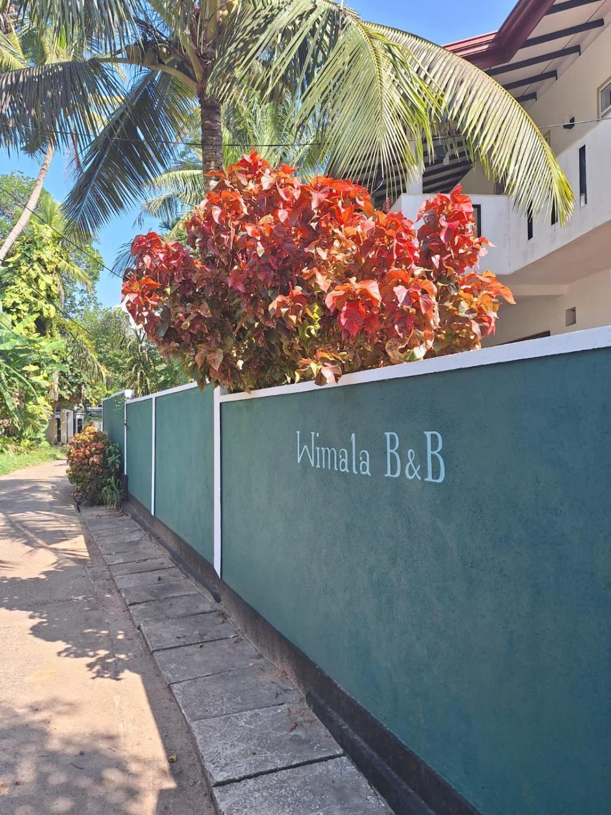 Wimala B&B Bentota Exterior photo